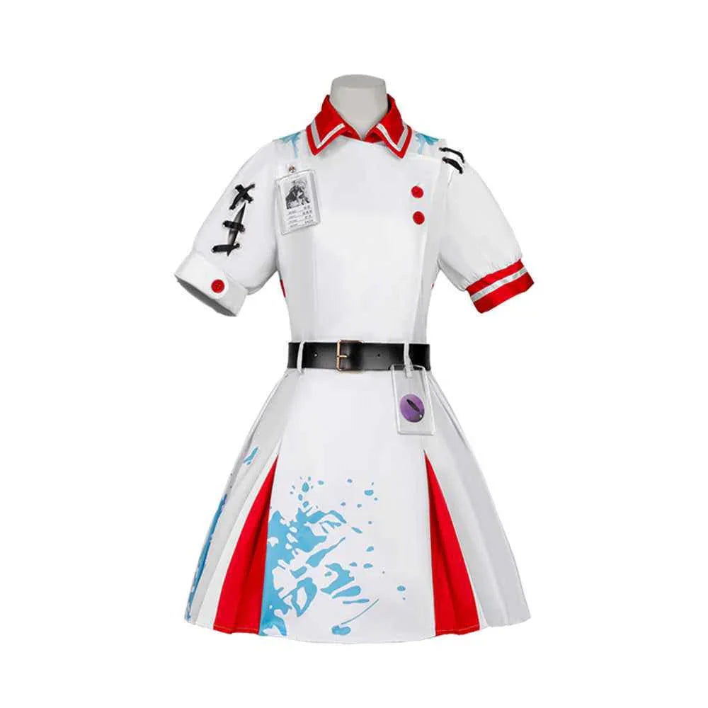 Game Heartbroken Nurse Heather Eggy Party Cosplay Costume For Women