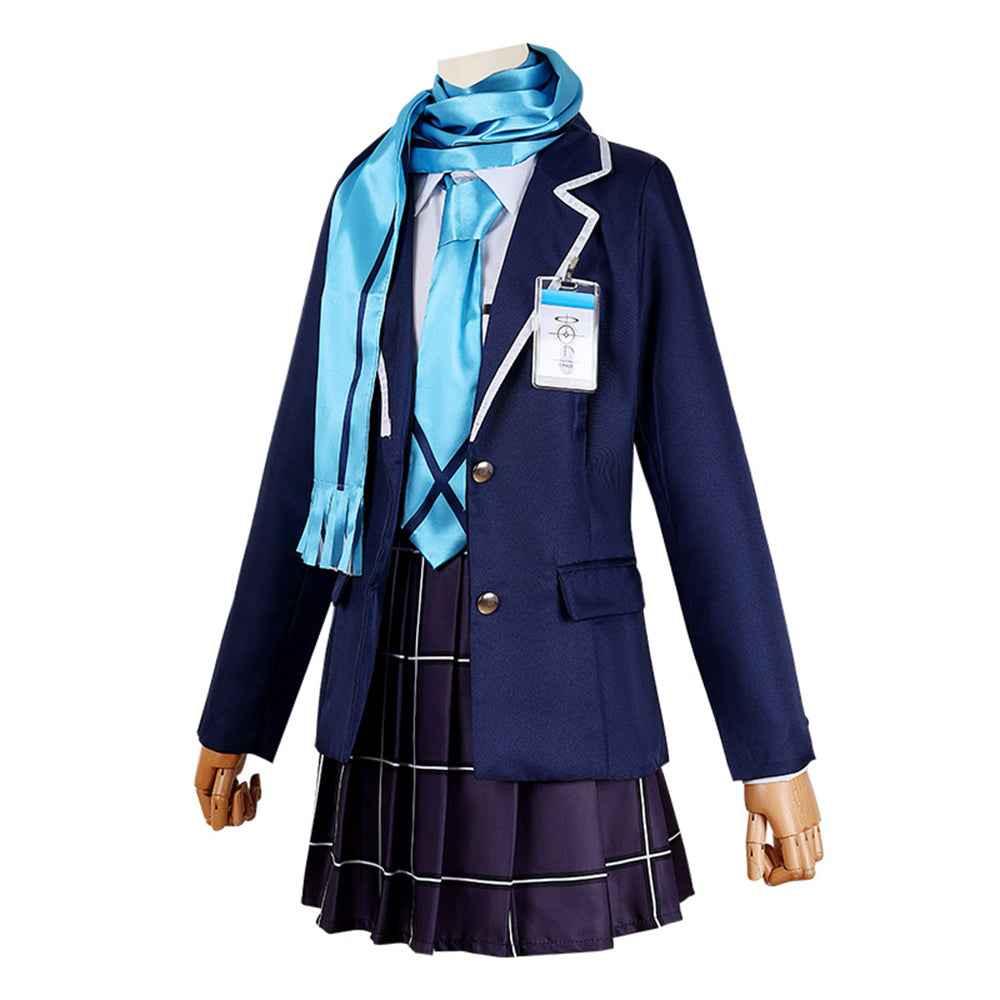 Blue Archive Sunaookami Shiroko Uniform Carnival Suit Cosplay Costume