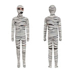 Skull Skeleton Jumpsuit Outfits Cosplay Costume Party For Kids