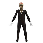 Skull Skeleton Jumpsuit Outfits Cosplay Costume Party For Kids