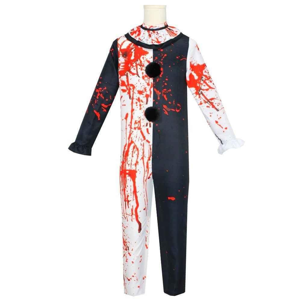 Art The Clown Dress Joker Costume Jumpsuit Halloween Terrifier Cosplay