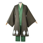 Bleach Urahara Kisuke Anime Cosplay Costume with hat Full Set