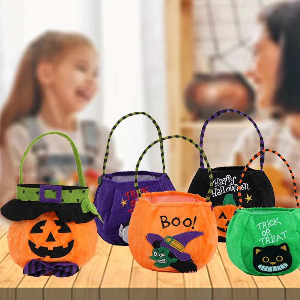 Halloween Tote Bag Children's Snack Bag Holiday Decoration