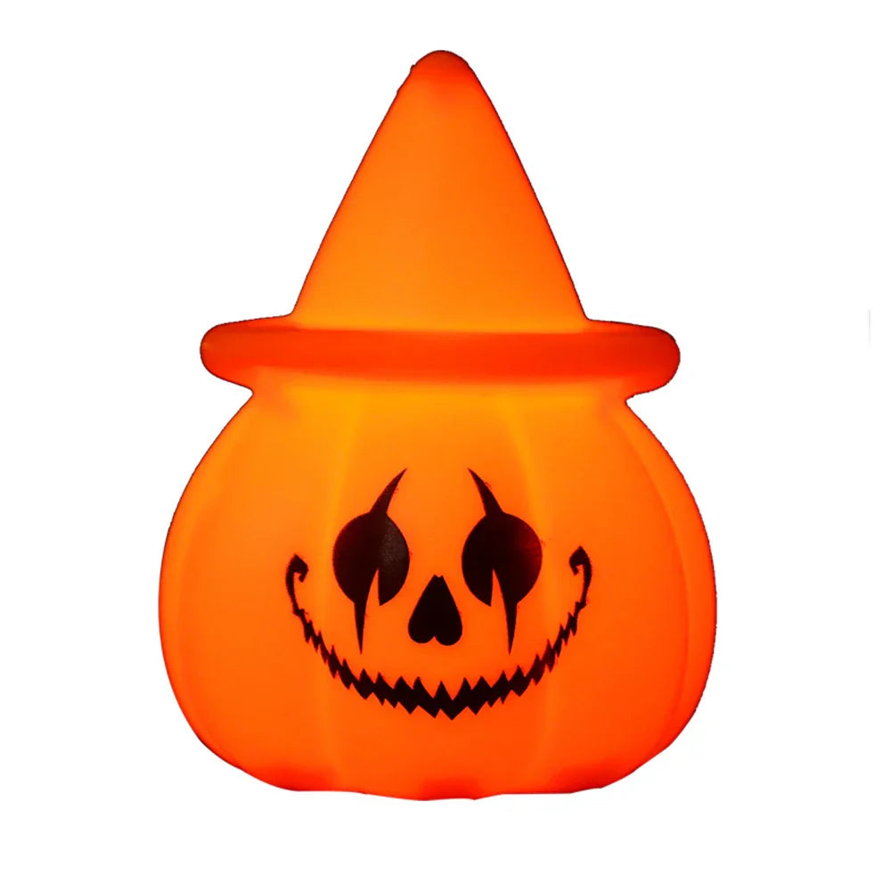 Electronic Pumpkin Lantern Halloween Party Decorative Ornament