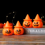 Electronic Pumpkin Lantern Halloween Party Decorative Ornament