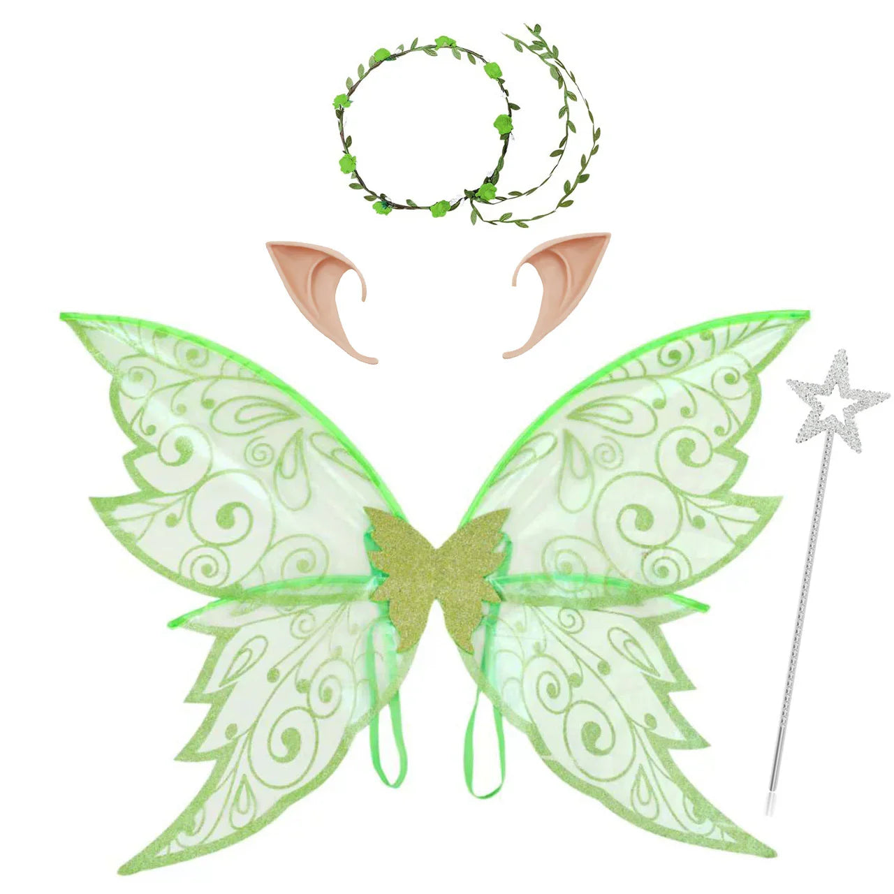 Fairy Butterfly Wing Back Accessory Holiday Party Halloween Costume