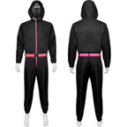 Black Guard Game Costume Squid Adult Halloween