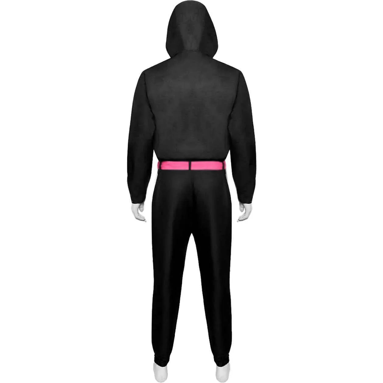 Black Guard Game Costume Squid Adult Halloween