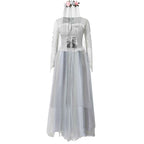 Ghost Corpse Bride Costume Dress Zombie Scary Horror Halloween