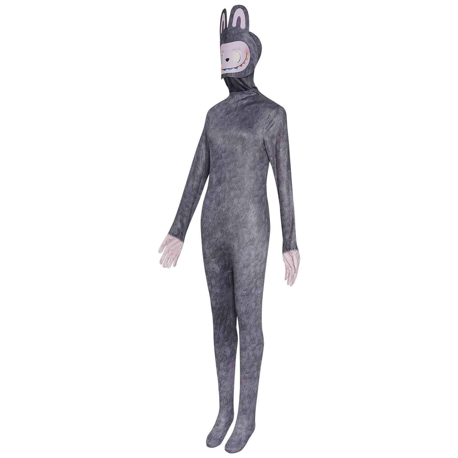 Labubu Cosplay Costume Jumpsuit Party Fancy Dress Bodysuit For Kids Adult Halloween