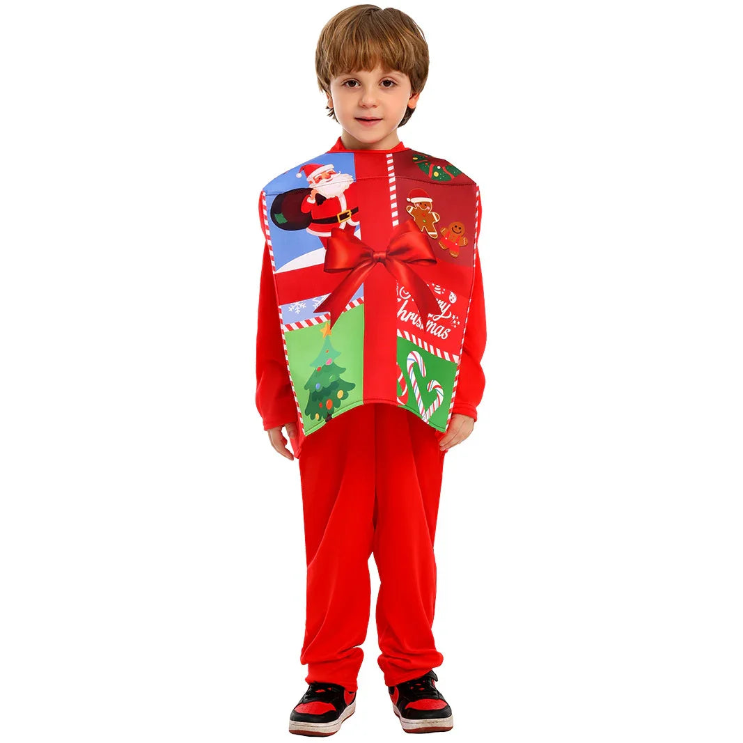 Kid'sSet Santa Claus Mrs.Claus Christmas Gift Costume Fancy Set