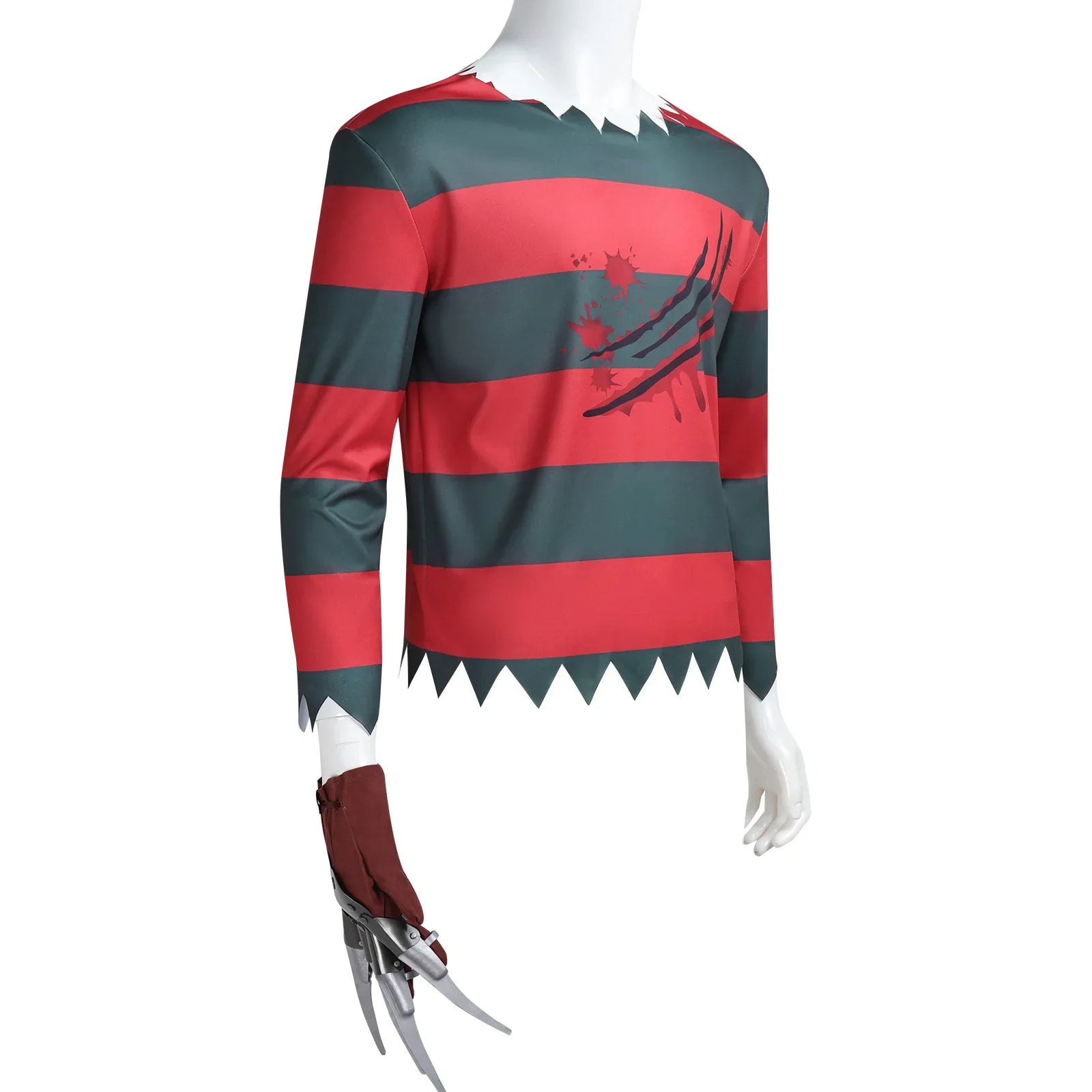A Nightmare on Elm Street Freddy Men Cosplay Costume Carnival Suit