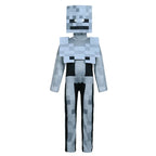 Minecraft Skeleton Jumpsuit Cosplay Costume Carnival Suit