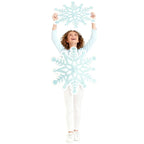 Kid's Snowflake Christmas Costume Girl
