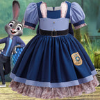 Judy Zootopia 2 Tutu Dress Cosplay Costume For Kids Girl