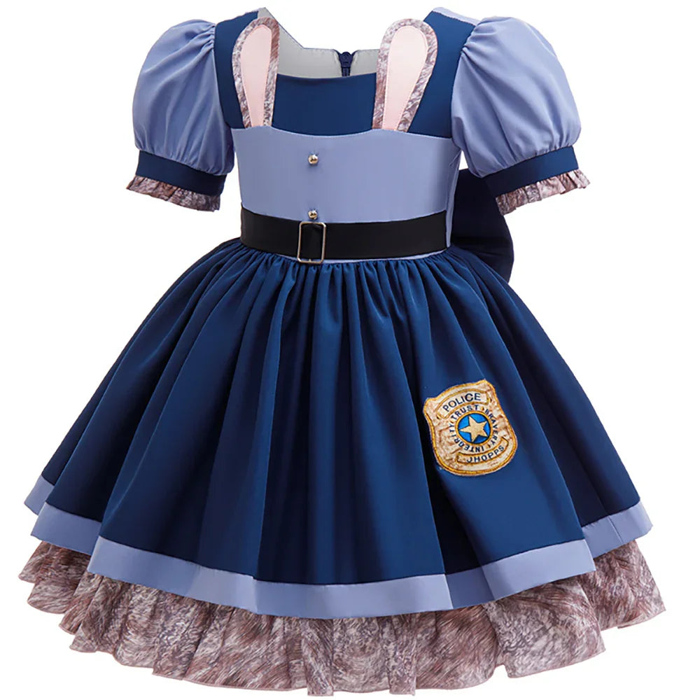 Judy Zootopia 2 Tutu Dress Cosplay Costume For Kids Girl