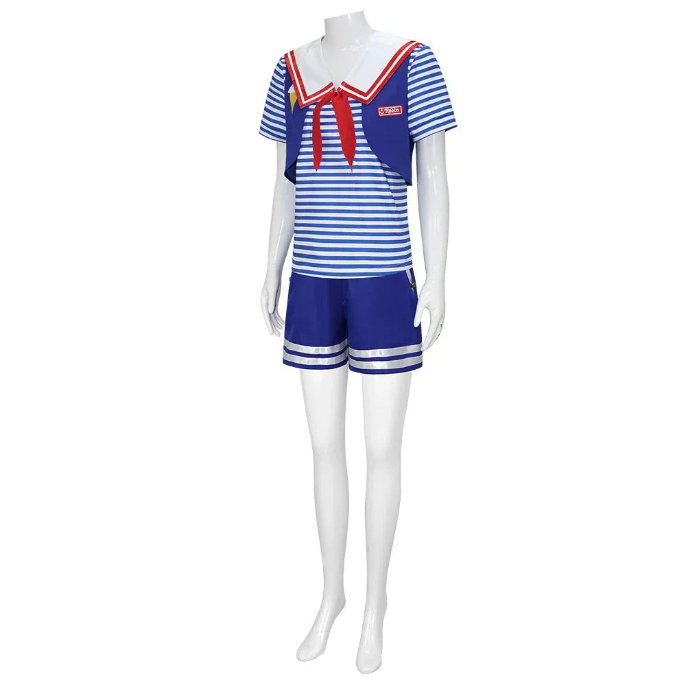 Steve Robin Stranger Things 3 Scoops Ahoy Cosplay Costumes For Adult