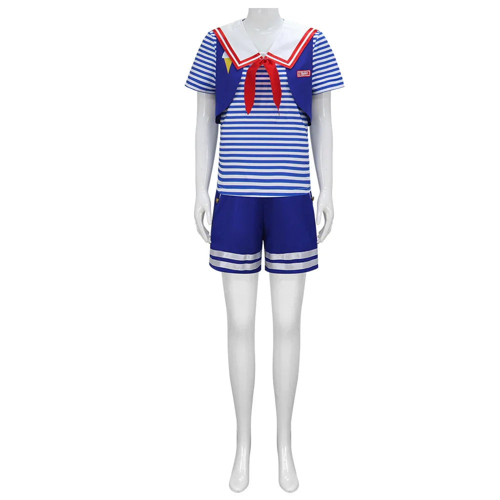 Steve Robin Stranger Things 3 Scoops Ahoy Cosplay Costumes For Adult