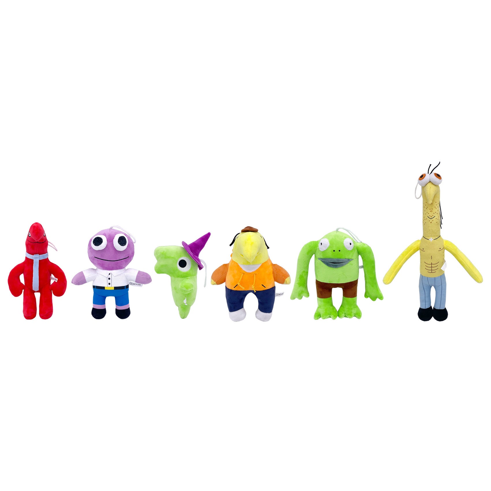 Smiling Friends Plush Toys Mr. Frog Charlie Pim Glep Stuffed Dolls Gift