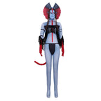 Avatar 3 Na'vi Ash People Cosplay Costume Fire Jumpsuit with Tail Women