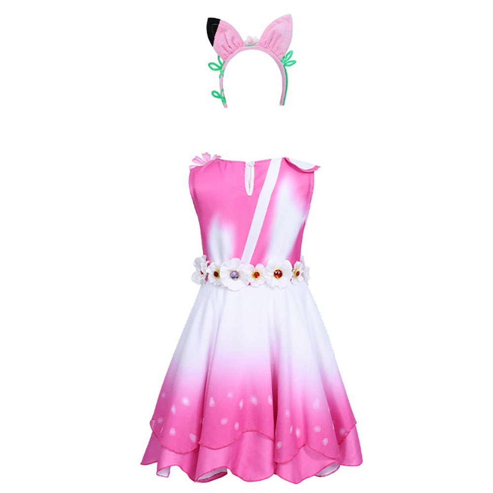 Gabby's Dollhouse: The Cosplay Costume Girl's Movie Party Dress