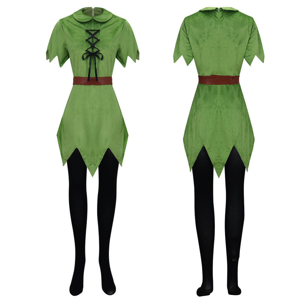 Peter Pan Movie Outfits Carnival Suit Cosplay Costume For Women