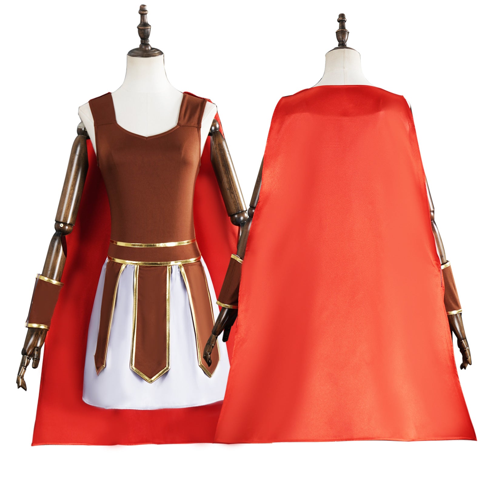 Gladiator Warrior Women’s Costume Retro Stage Cosplay Outfit for Halloween Parties