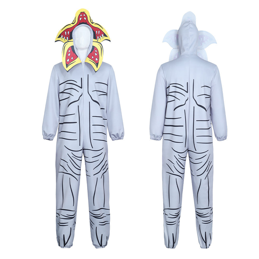 Stranger Things Demogorgon Cosplay Jumpsuit Adult Stage Performance Costume