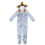 Demogorgon Cosplay Jumpsuit for Adults - Milk Silk Stage Suit