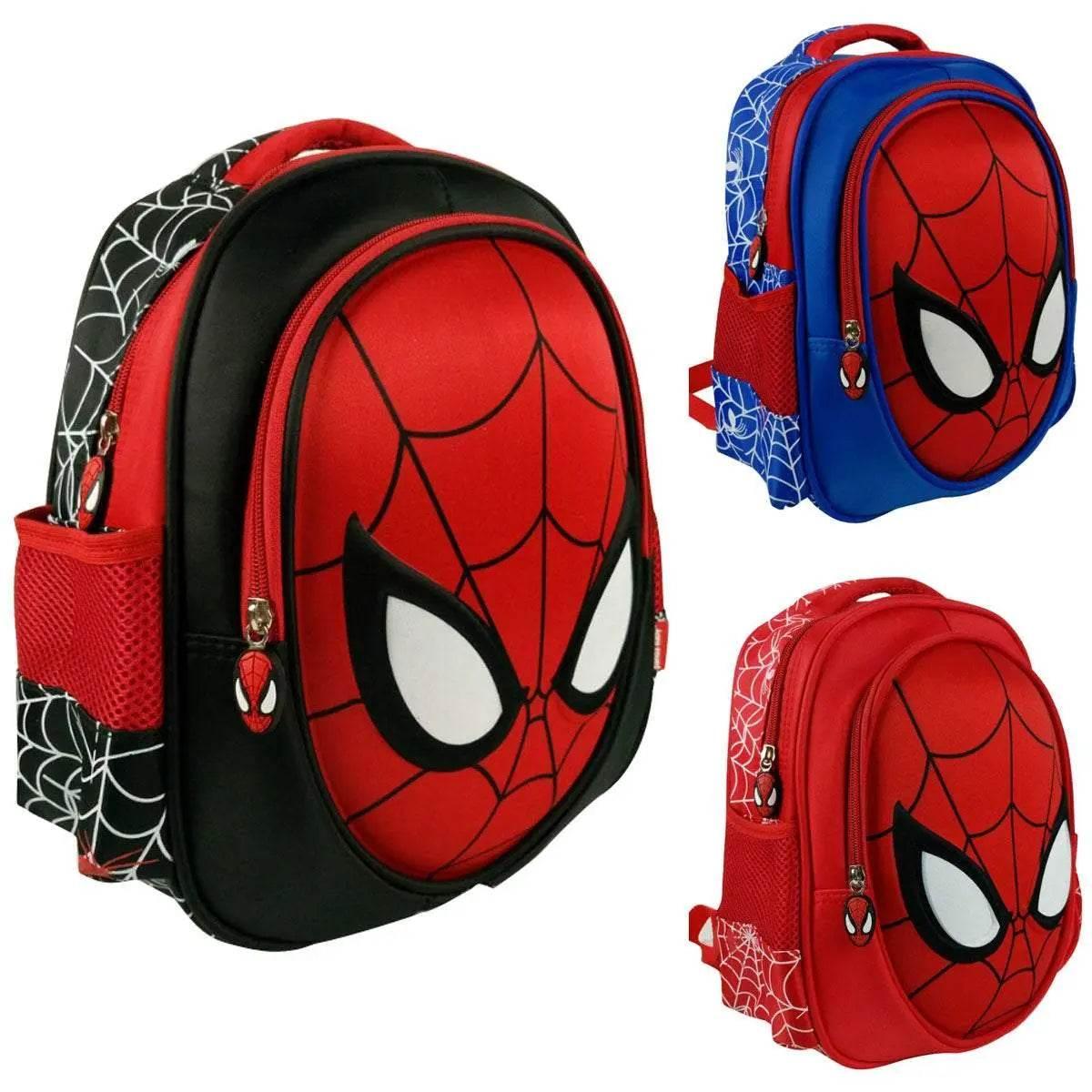 3D Spider-man Backpack Back to School Bag Nursery For Kids - Azufun
