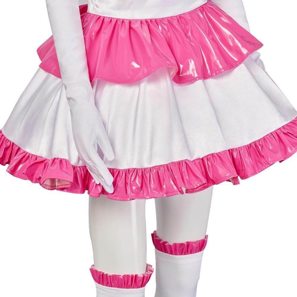 70s Perfect Blue Mima Kirigoe Cosplay Costume Red and Pink Dresses for Women - Azufun