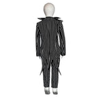 Adult kids Jack Skellington Sally Suit Costume The Nightmare Before Christmas for women men Boy Girl full Set - Azufun