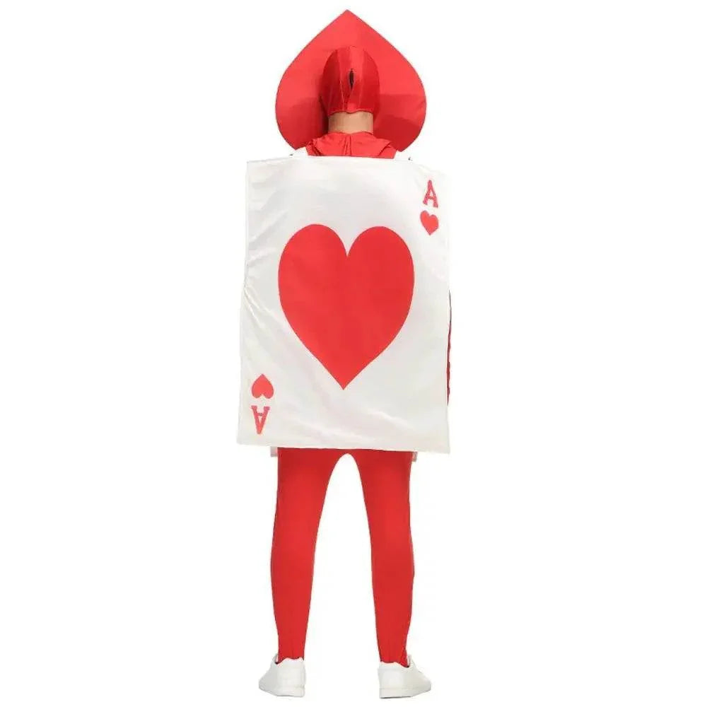 Alice in Wonderland stage performance poker heart peach A Costume Cosplay Party - Azufun