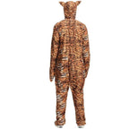 Animal Tiger Adult Jumpsuit Cosplay Costume Outfits Carnival Suit - Azufun