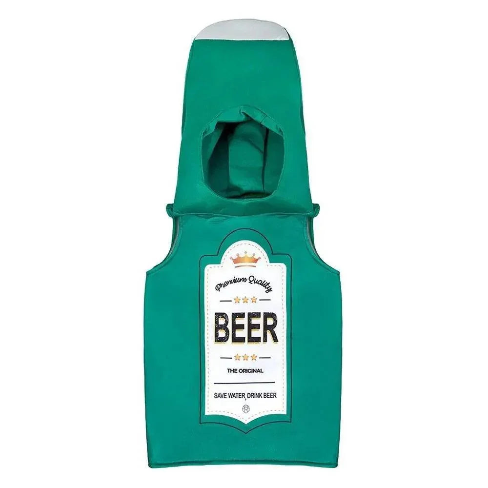 Beer Wine red Bottle Cosplay Costume Children's Day and School Festival Performance Outfit - Azufun