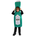Beer Wine red Bottle Cosplay Costume Children's Day and School Festival Performance Outfit - Azufun