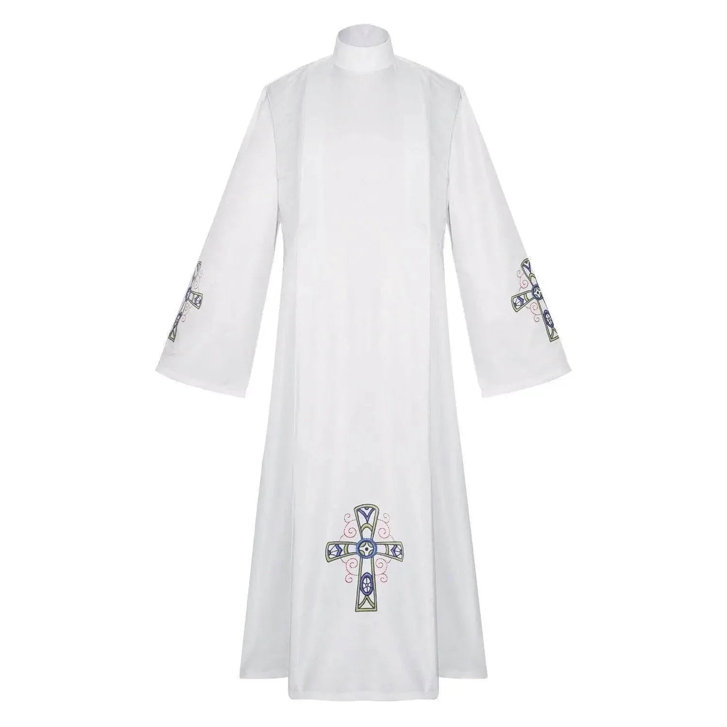 Blue Cross Priests Uniform Carnival Cosplay Costume For Adult - Azufun