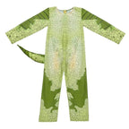 Child's Triceratops Dinosaur Cosplay Costume Jumpsuit Halloween Dress Up for Kids - Azufun