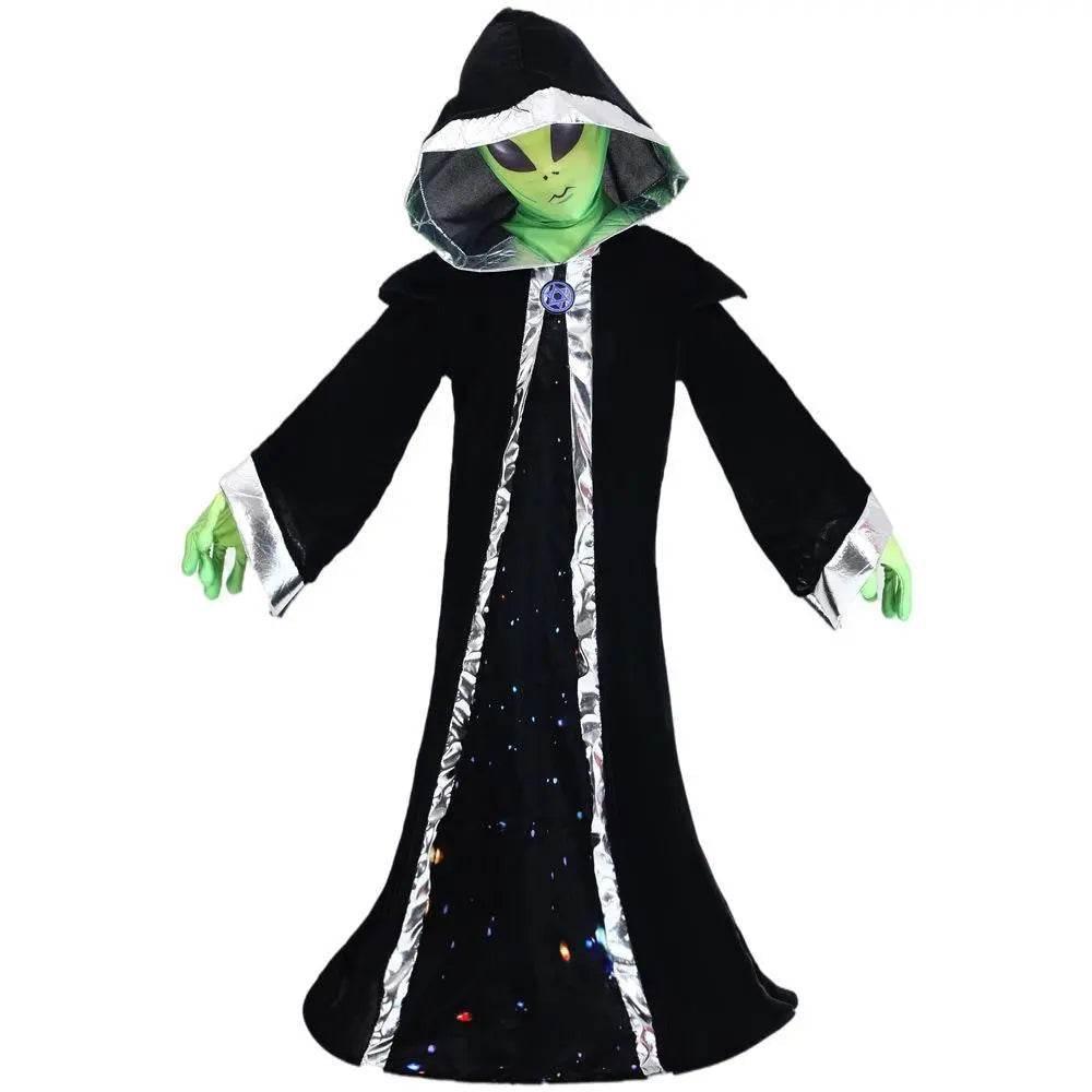 Children's Alien Cosplay Halloween Costume - Azufun