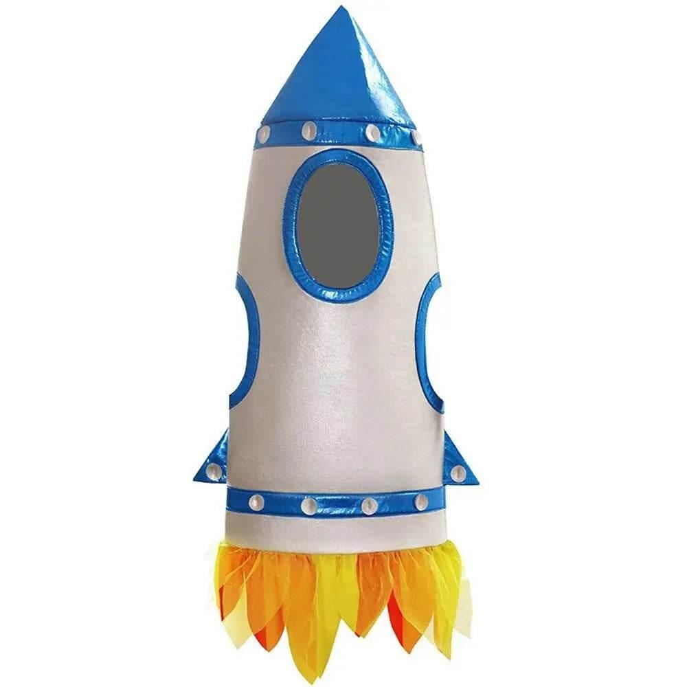 Children's Rocket Astronaut Costume Space Stage Outfit for Kindergarten Performances - Azufun