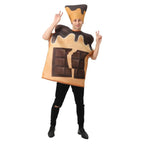 Chocolate Bread Halloween Costume Outfits Party Carnival Cosplay - Azufun