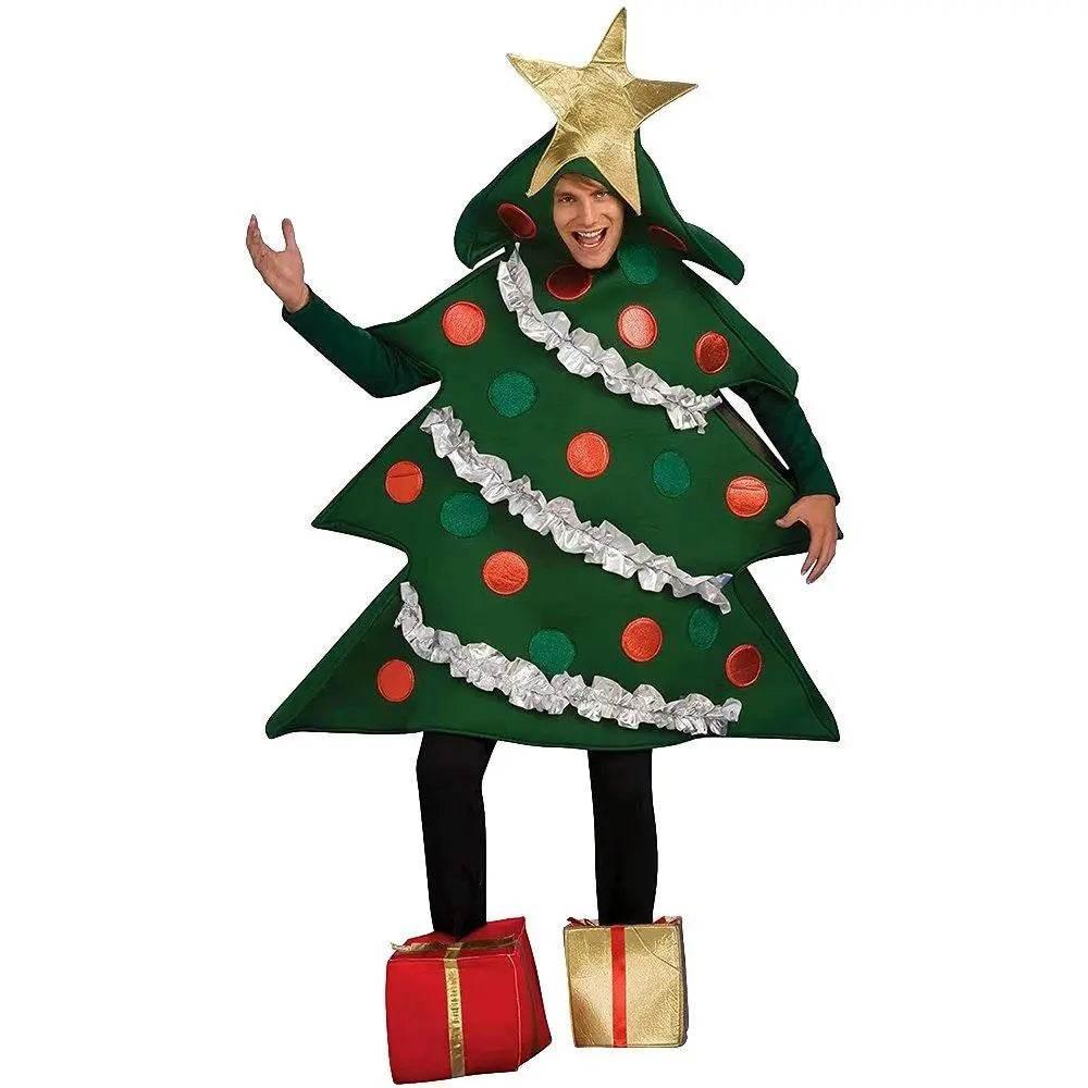 Christmas Tree Cosplay Costumes Stage Suit For Adult - Azufun