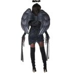 Dark Angel Vampire Costume Halloween Fantasy Cosplay Outfit - Azufun