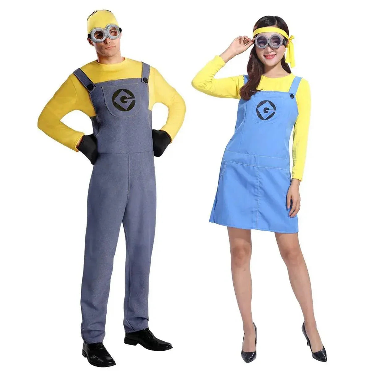 Despicable Me 4 Characters Minions Costume Goggles Adult Men Women - Azufun