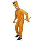 Dog Jumpsuit Adult Animal Stage Party Halloween Costumes - Azufun