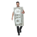 Dollar Costume Halloween Cash Costume Funny Money Maker Adult Men Women - Azufun