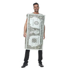 Dollar Costume Halloween Cash Costume Funny Money Maker Adult Men Women - Azufun
