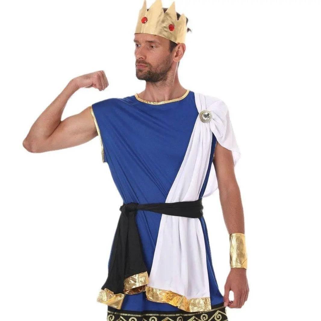 Egyptian King Party Carnival Masquerade Halloween Costumes for Adult - Azufun