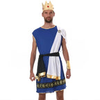 Egyptian King Party Carnival Masquerade Halloween Costumes for Adult - Azufun
