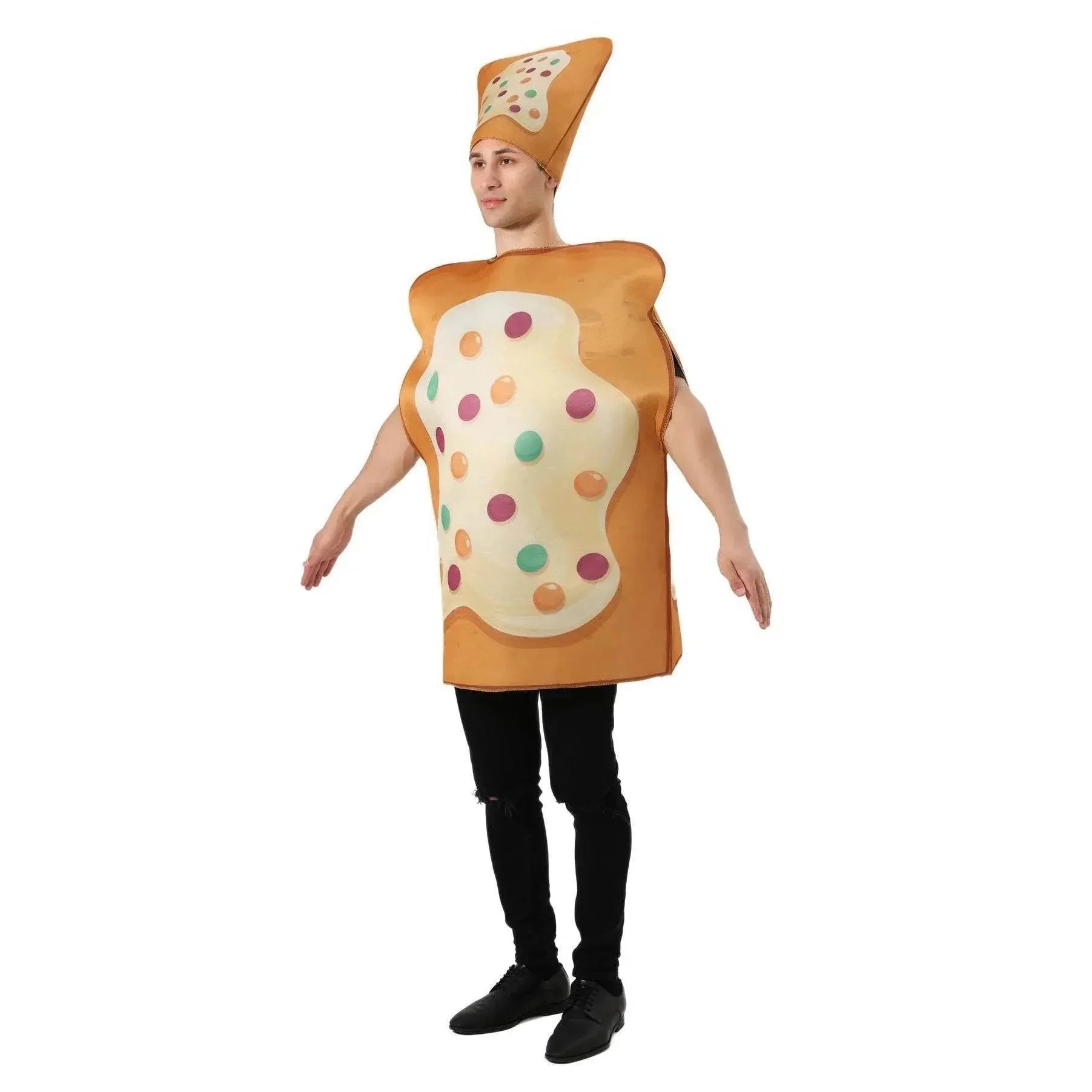 Food Egg bread Costume Halloween Outfits Party Carnival Cosplay - Azufun